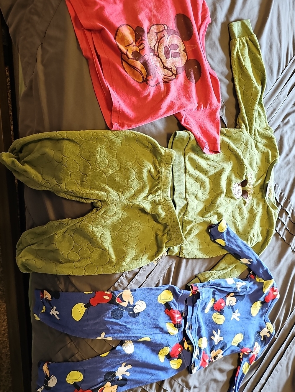 Disney Mickey 2T Set - Green, Blue